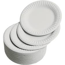 White Paper Plate (7'') 18cm (1000)