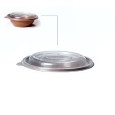 Somoplast Lid for Brown Salad Bowl (831/832/834) 375cc - 300