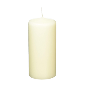 Ivory Pillar Candles (58 x 80mm) (12)