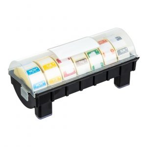 Square Day Labels - Monday to Sunday (1000) (25 x 25cm)
