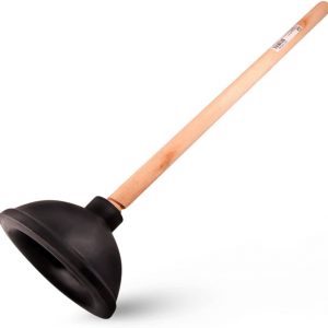 Wooden Stick Rubber Plunger