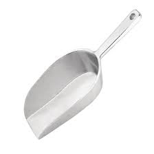 Large aluminium scoop 1940ml