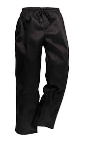 Chefs Trousers Black
