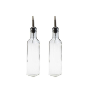 Vinegar / Oil Menagew Glass & S/Steel (7.6 x 12cm) 40476