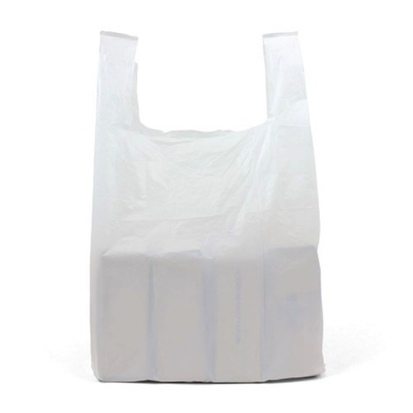 LYNX White Plastic Carrier Bag (13 x 19 x 23'') 1000