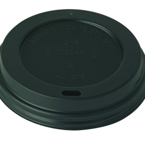 FLOW Black Lids (8oz x 1000)