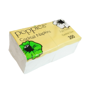 Cocktail Napkins (4000pcs)  (24 x 24cm) 2ply