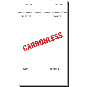 Waiter's Pad (35) Duplicate Carbonless (96 x 167mm)