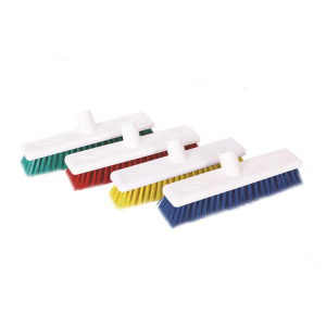 Plastic Broom Head With Handle - Outdoor