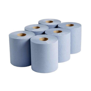 Blue Roll Centerfeed 150mtr x 6