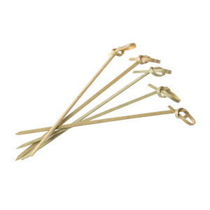 Bamboo Knotted Skewer 5'' (12cm) 100pcs JMP862