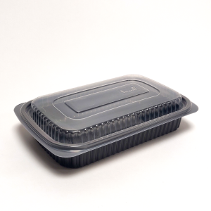 Somoplast 738 Small Black Microwave Container 250cc X 450