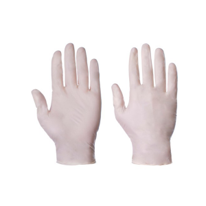 Latex Powder Free Hand Gloves - L  (100)