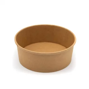 Kraft Round Double Layer Bowls 300pcs